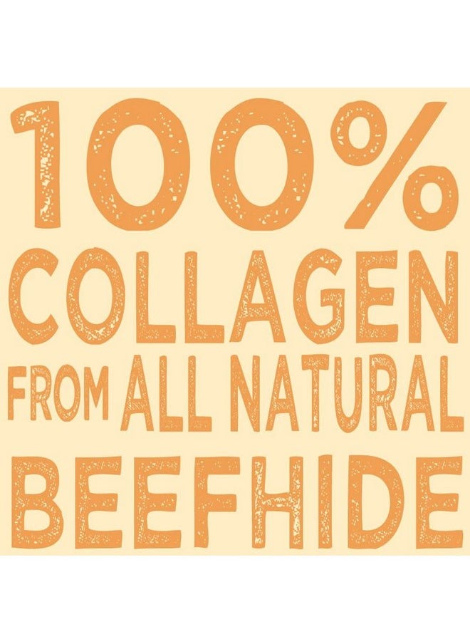 بيت فاكتوري حلوى مضغ للكلاب من شرائح الكولاجين من Pet Factory CareChewz - نكهة طبيعية، 8 أونصة  - Image 5