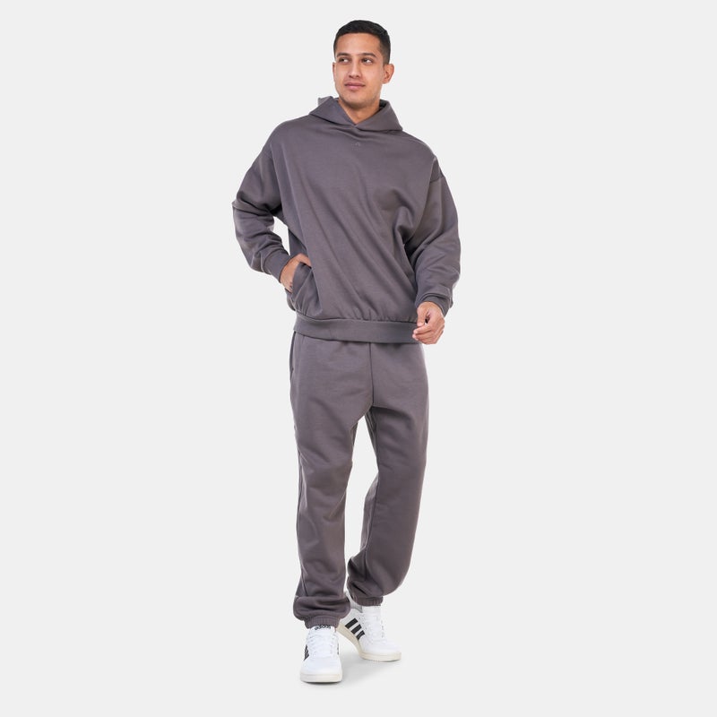 Adidas Logo Basketball Fleece Hoodie - Image 3