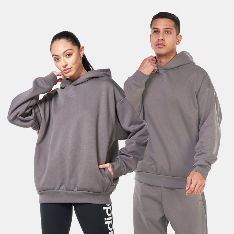 Adidas Logo Basketball Fleece Hoodie - Image 1