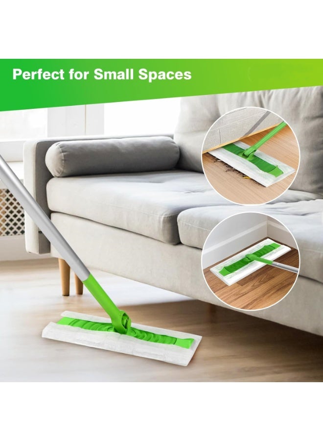 Dry Sweeping Cloths, 100 Count Mop Refill Compatible - Disposable Duster Refills Mops for Cleaning Hardwood Floor Dust - Image 5