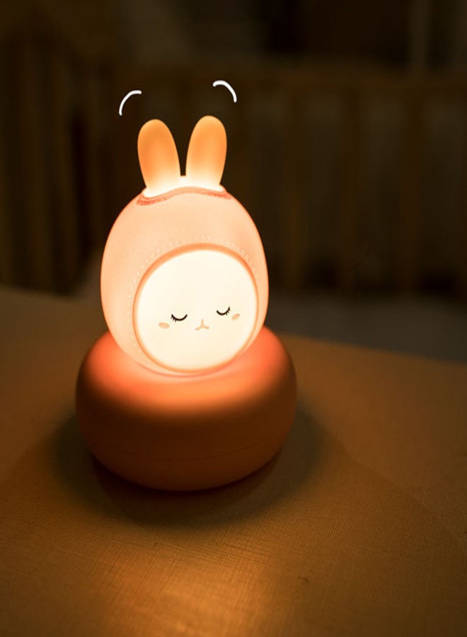 Flexible Mini LEDs Night Light USB Rechargeable Cute Rabbit/Bear/Cat/Duck Baby Feeding Lamp Dimmable 3 Brightness Levels Portable Reading Lamp - Image 4