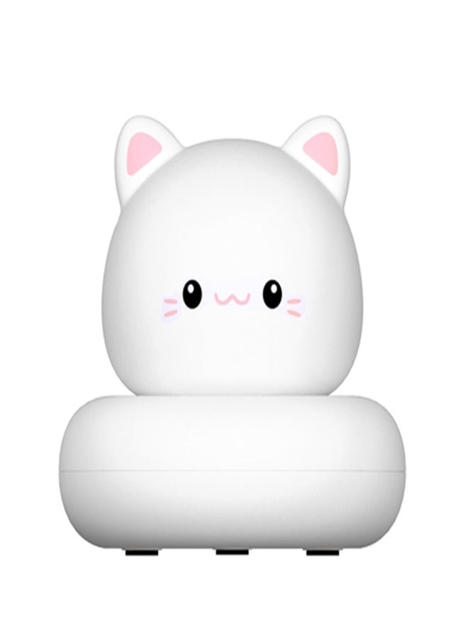 Flexible Mini LEDs Night Light USB Rechargeable Cute Rabbit/Bear/Cat/Duck Baby Feeding Lamp Dimmable 3 Brightness Levels Portable Reading Lamp - Image 1