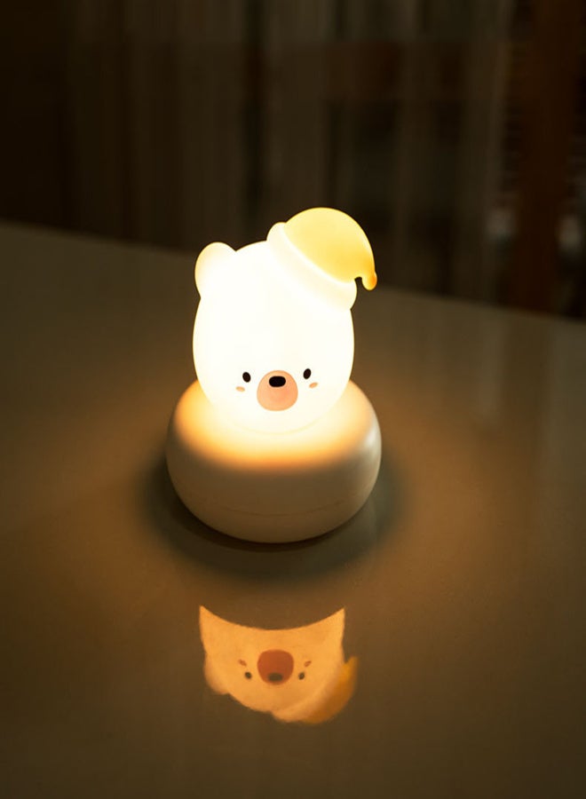 Flexible Mini LEDs Night Light USB Rechargeable Cute Rabbit/Bear/Cat/Duck Baby Feeding Lamp Dimmable 3 Brightness Levels Portable Reading Lamp - Image 5
