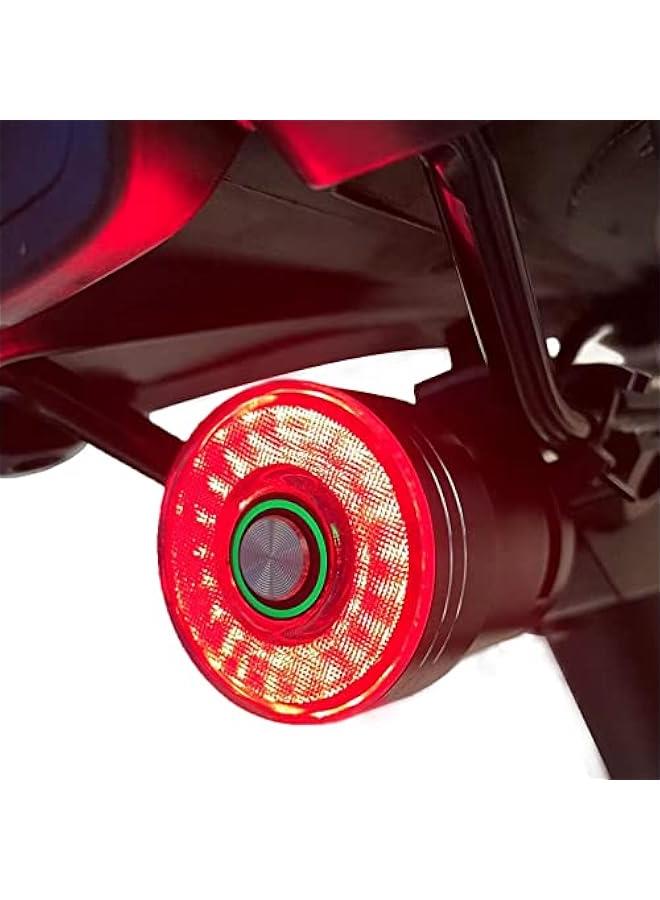 Loquat Smart Bike Tail Light, Bright Bike Rear Light USB Rechargeable, Auto On/Off Brake Sensing, IP65 Waterproof, High Lumens Bike Led Taillight  for Ourdoor Night Riding Safety - Image 1
