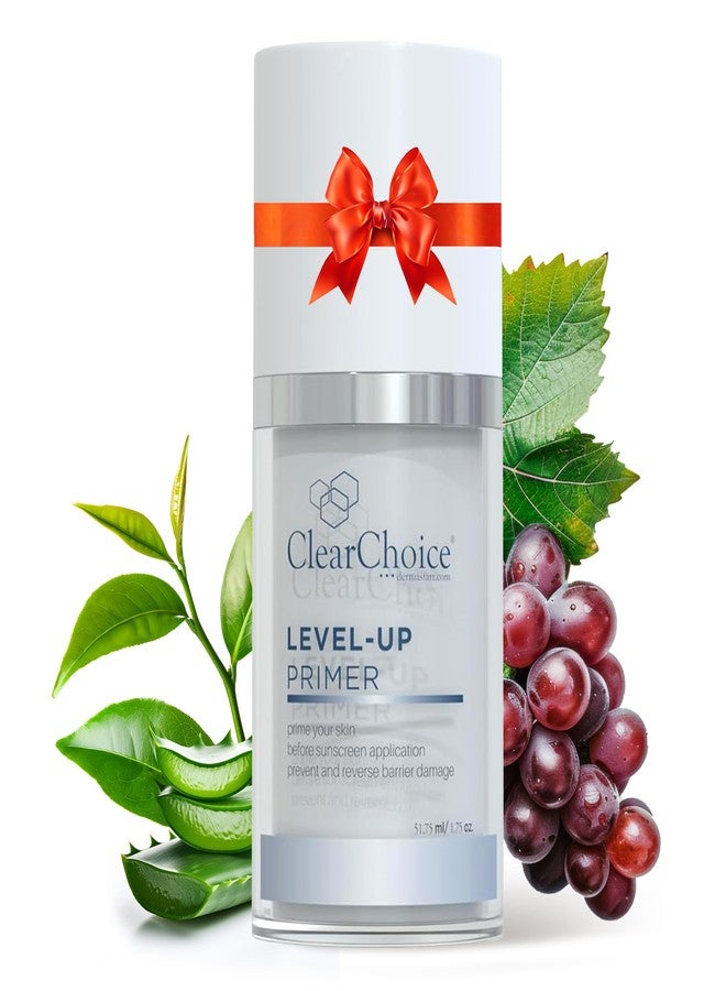 Clear Choice Level-Up Primer 1.7oz - Lightweight Face Primer with Antioxidants, Hydrates & Protects, Smooths Skin for Makeup Application, PABA-Free - Image 1
