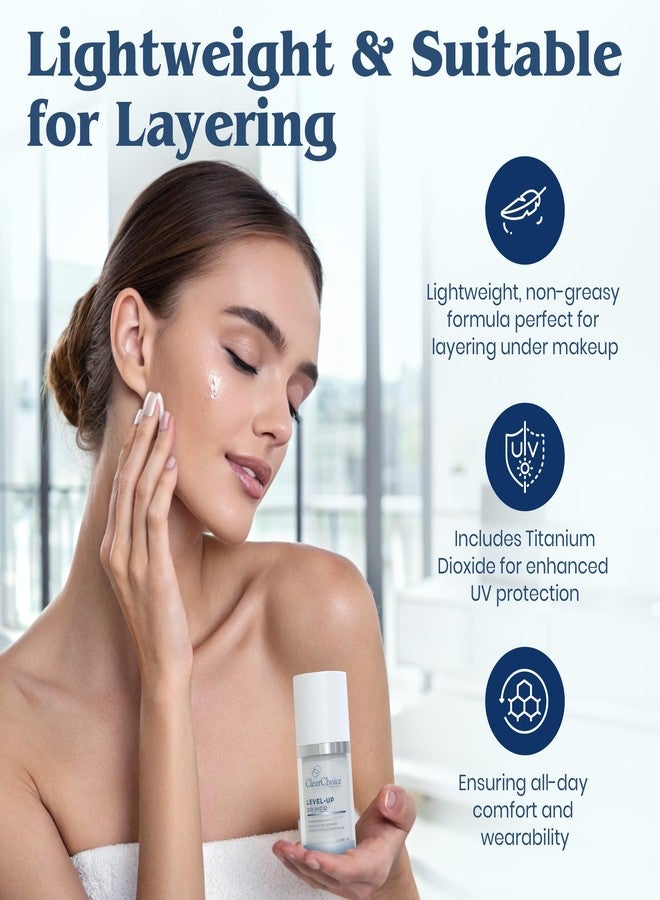 Clear Choice Level-Up Primer 1.7oz - Lightweight Face Primer with Antioxidants, Hydrates & Protects, Smooths Skin for Makeup Application, PABA-Free - Image 5
