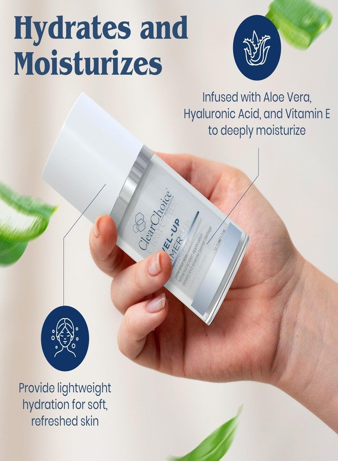 Clear Choice Level-Up Primer 1.7oz - Lightweight Face Primer with Antioxidants, Hydrates & Protects, Smooths Skin for Makeup Application, PABA-Free - Image 3