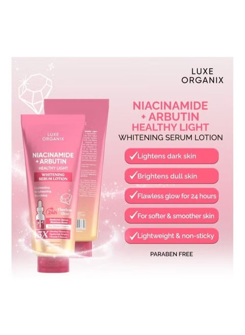 Niacinamide + Alpha Arbutin Whitening Serum Lotion 350ml
