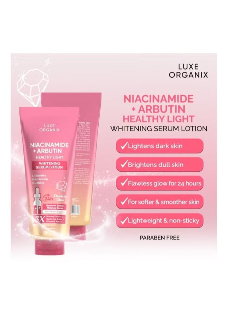 Niacinamide + Alpha Arbutin Whitening Serum Lotion 350ml