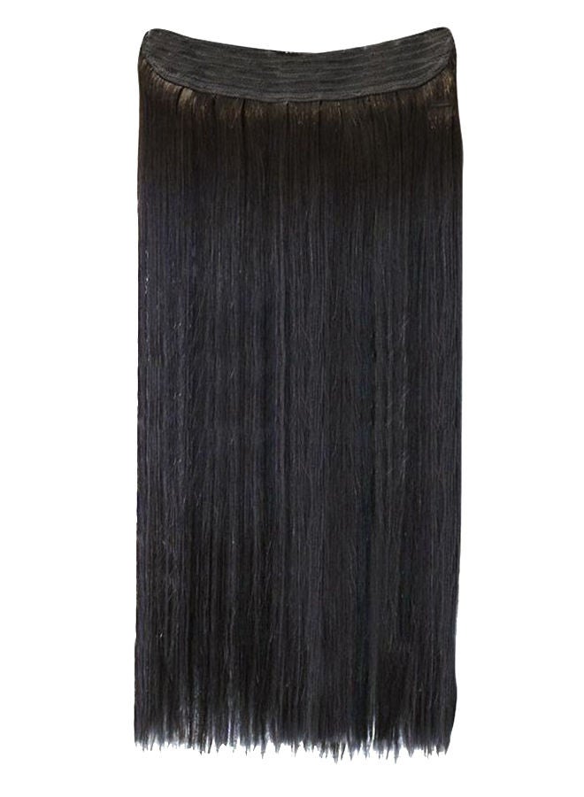 نيبمينينت وصلة شعر طبيعي ريمي تثبت بمشبك أسود 20بوصة - Image 1