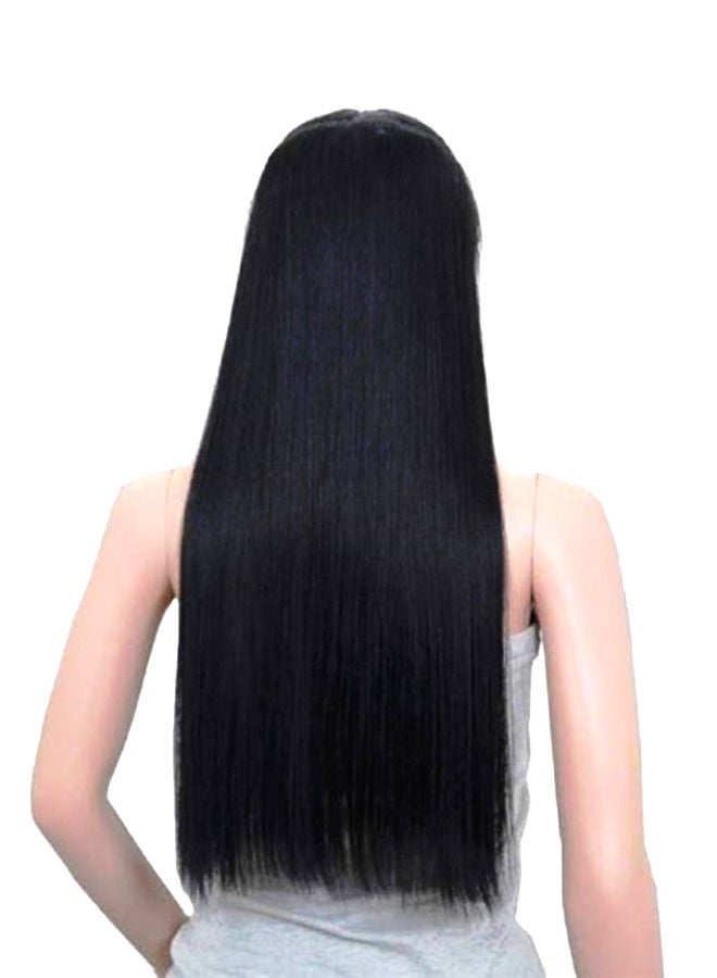 نيبمينينت وصلة شعر طبيعي ريمي تثبت بمشبك أسود 20بوصة - Image 2