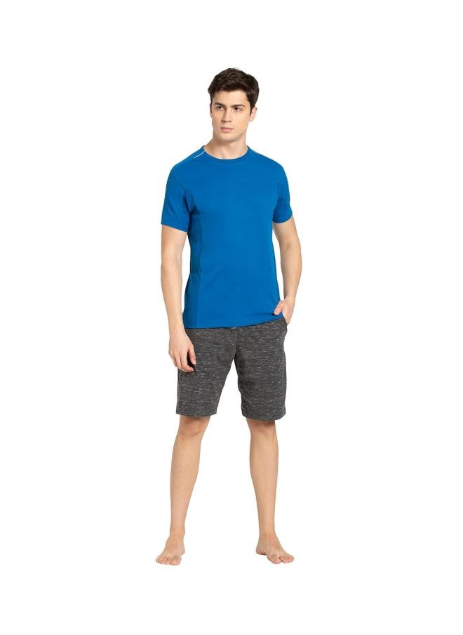 JOCKEY - Jockey MV01 Men Super Combed Cotton Blend Solid Round Neck Half Sleeve T Shirt with Stay Fresh Treatment - Image 1