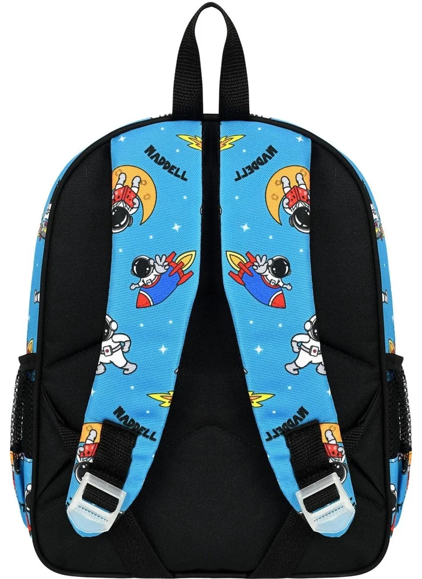 واديل Licensed Astronaut Patterned Blue Kindergarten Nursery Backpack