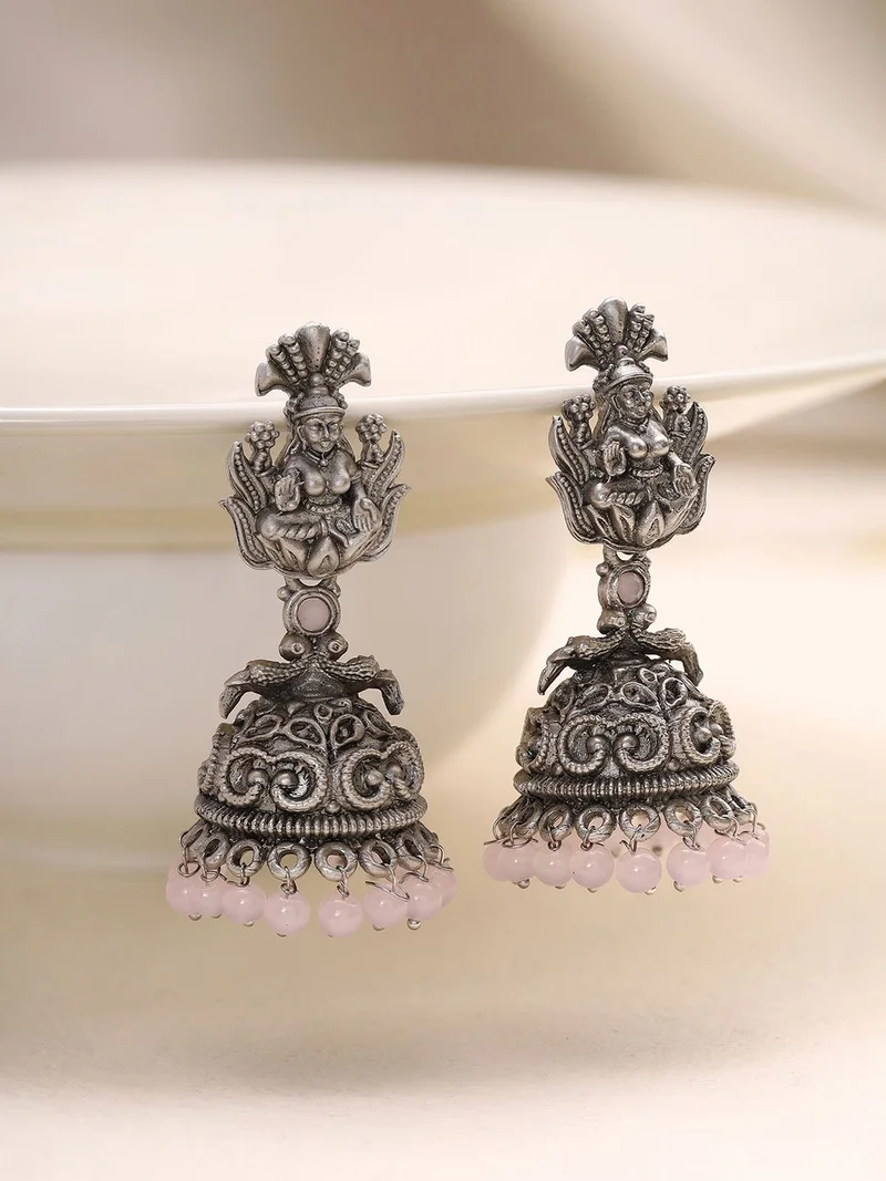 Priyaasi Plated Temple Jhumkas