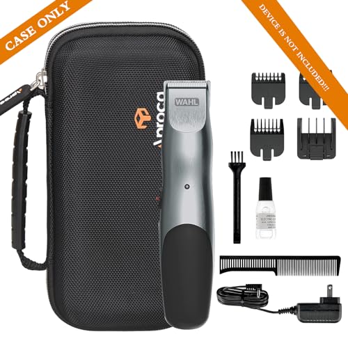 Aproca Hard Case Compatible with WAHL Groomsman Corded Cordless Beard Trimmer Grooming Kit, Storage Portable Bag (Case Only) - Image 5