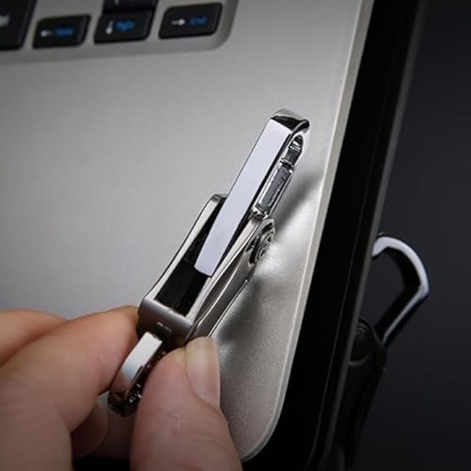 MULTIFUNCTIONAL KEYCHAIN, BOTTLE OPENER KEYCHAIN ACCESSORIES, KEYCHAIN CLIP, KEY FOB KEYCHAIN HOLDER FOR MEN AND WOMEN, 360 DEGREE ROTATABLE, CARABINER CAR KEYCHAINS, PROTECTION KEYCHAIN - Image 3