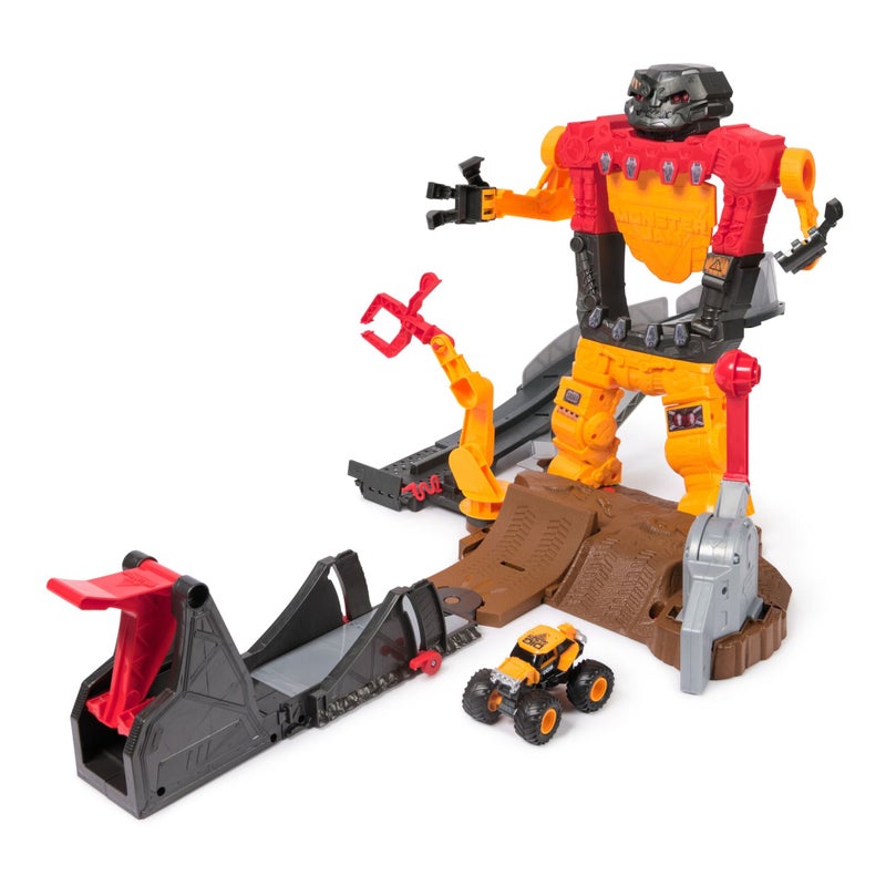 Monster Jam Smash & Bash Smashbot Playset (1:64) - Image 2