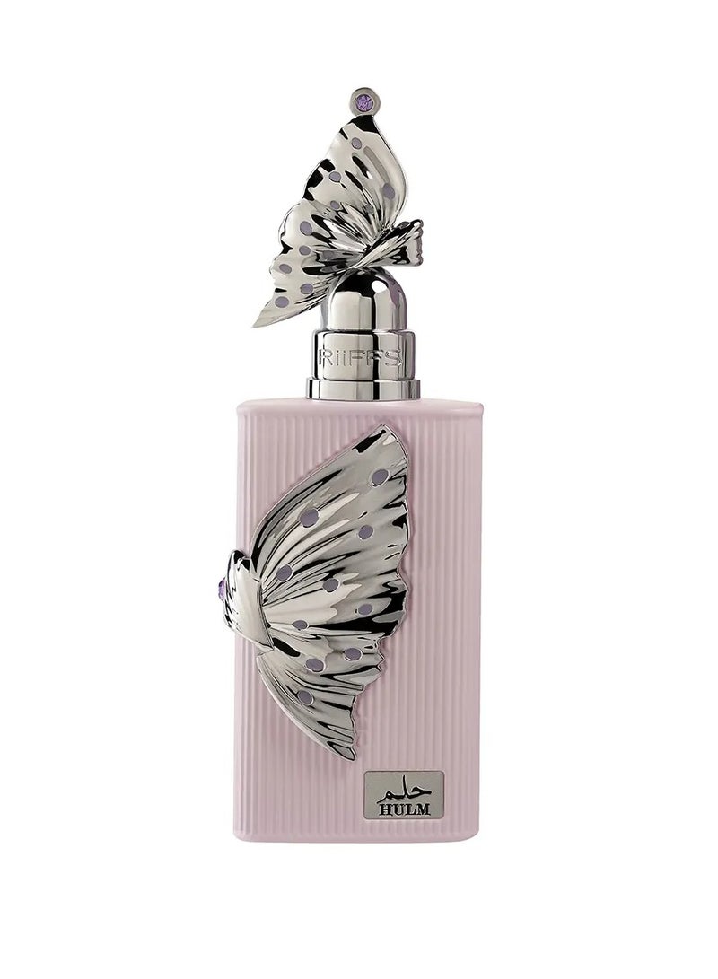ريفس عطر "حلم" (Hulm) من RiiFFS بتركيز "إكستريت دو بارفان" (Extrait de Parfum) - سعة 100 مل (3.4 أونصة سائلة) | عطر نسائي بعبير الفواكه والزهور يدوم طويلاً | تصميم فاخر على شكل فراشة - Image 1