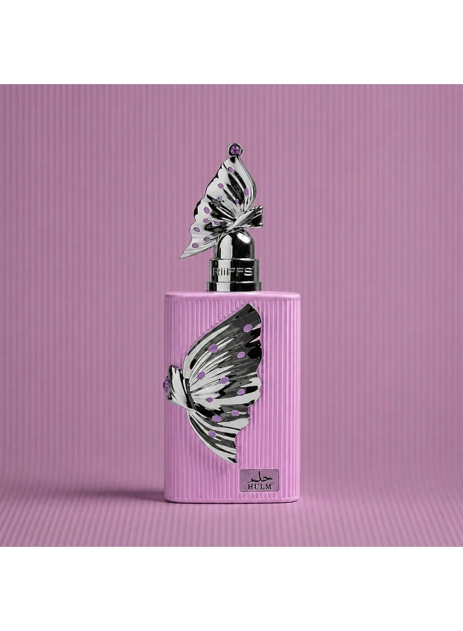 ريفس عطر "حلم" (Hulm) من RiiFFS بتركيز "إكستريت دو بارفان" (Extrait de Parfum) - سعة 100 مل (3.4 أونصة سائلة) | عطر نسائي بعبير الفواكه والزهور يدوم طويلاً | تصميم فاخر على شكل فراشة - Image 4