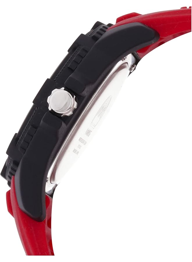 لوراس ساعة رياضية للرجال كوارتز أنالوج بسوار من السيليكون Rrx11Fx8 - Image 3