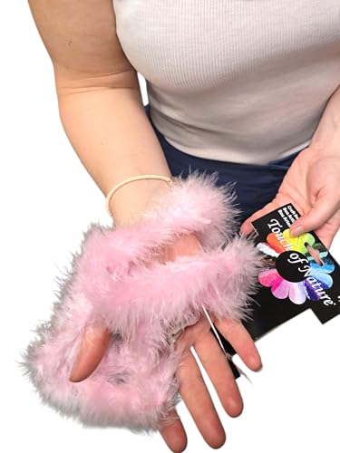 Touch of Nature 36854 1-Piece Feather Marabou Craft Boa for Arts and Crafts, 1-Yard, Light Pink - Image 2