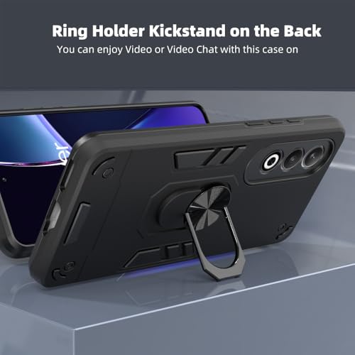 NDCOM for Slim for OnePlus Nord CE 4 - Durable OnePlus Nord CE4 Cover, Precision Fit One Plus Nord CE4 Back Cover, Protective One Plus Nord CE 4 Cover Ring Holder Case - Image 5