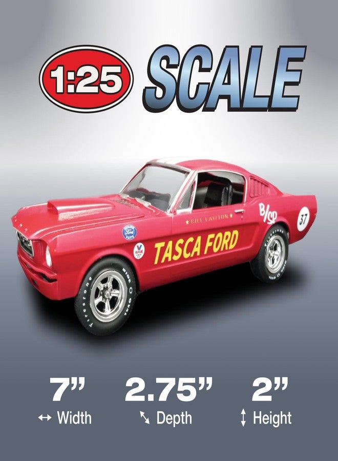 AMT 1966 Ford Mustang Fastback 2+2 1:25 Scale Model Kit - Image 4