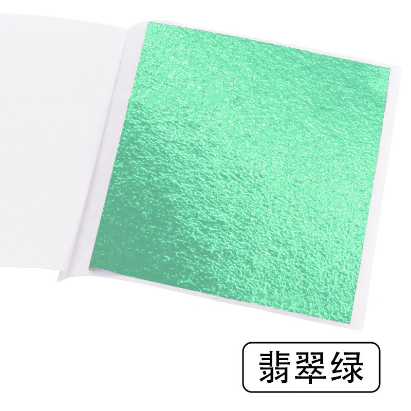 Forever Foil/Gold Foil Batch 9*9 Gold Foil Paper Gold Foil Taiwan Gold Foil Nail Art Raw Materials Gold And Silver Foil - Image 1