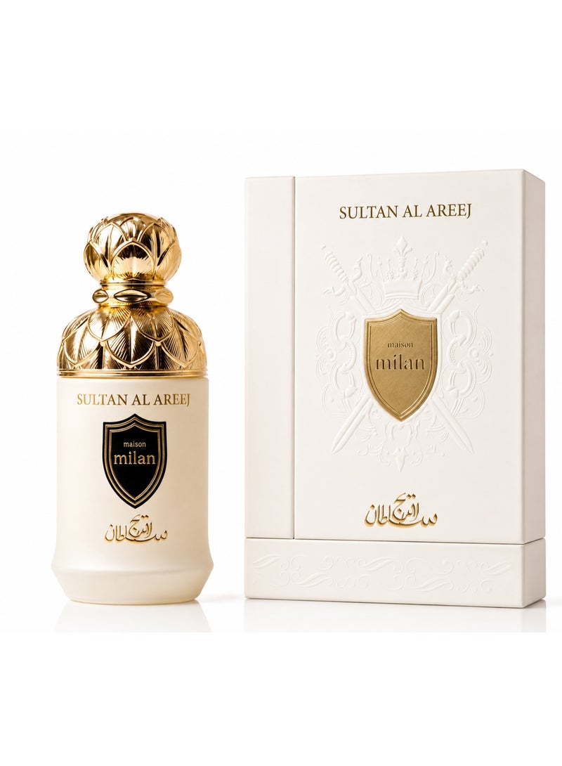 Maison Milan Sultan Al Areej Extrait de Parfum 100ml Gift Pack – Luxury Long-Lasting Unisex Perfume Fragrance - Image 2