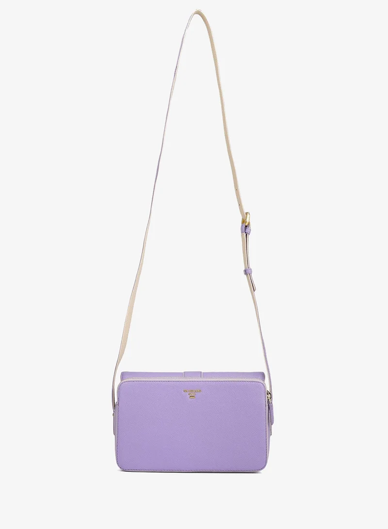 Da Milano Purple Haze Small Franzy Leather Sling - Purple Haze  | Best Price UAE