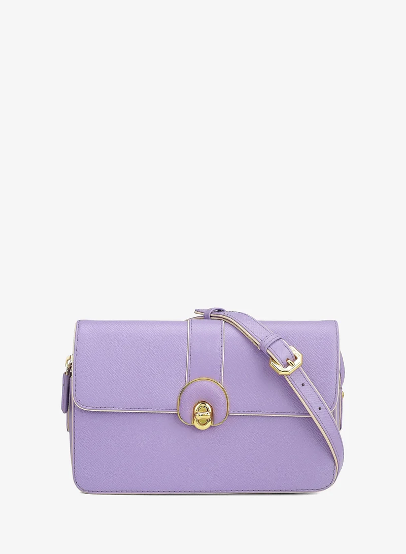Small Franzy Leather Sling - Purple Haze