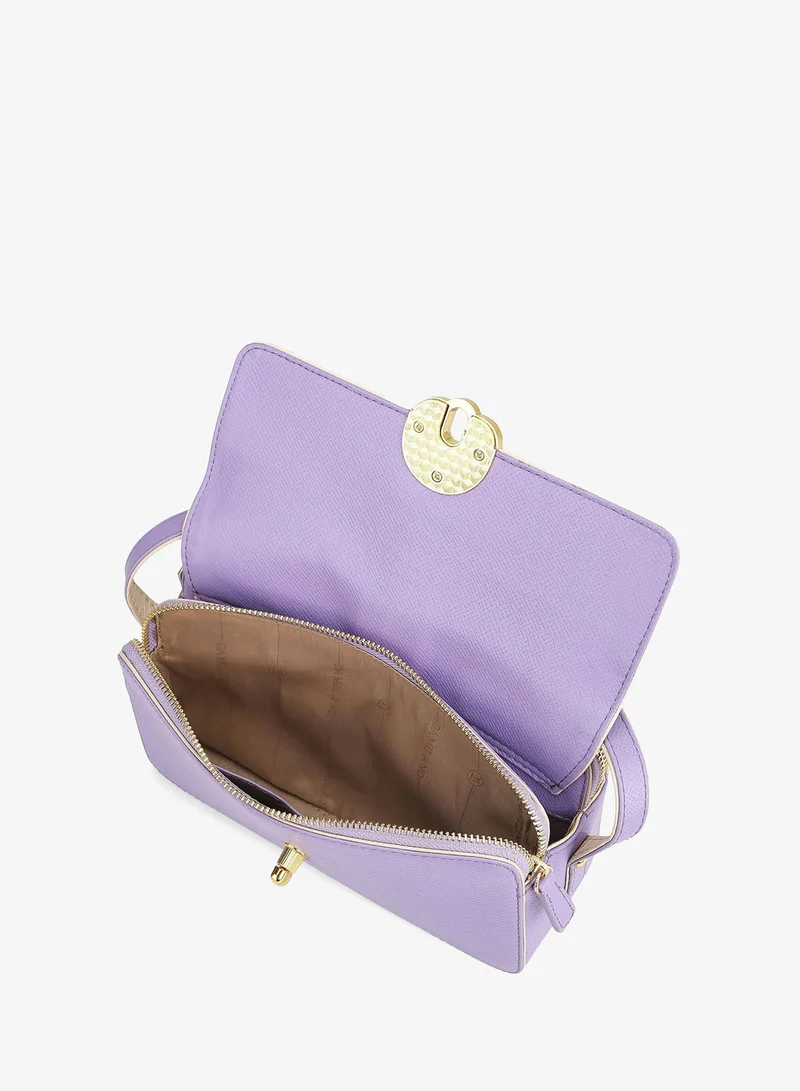 Da Milano Purple Haze Small Franzy Leather Sling - Purple Haze  | Best Price UAE