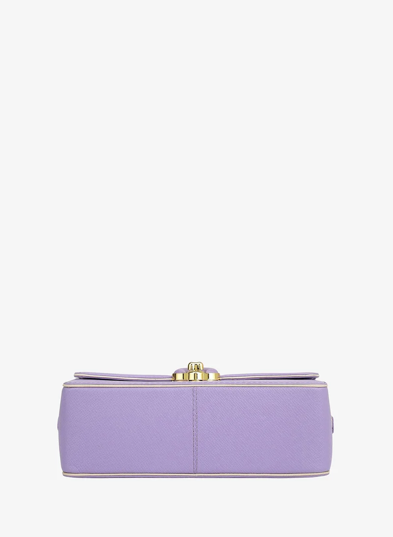 Da Milano Purple Haze Small Franzy Leather Sling - Purple Haze  | Best Price UAE