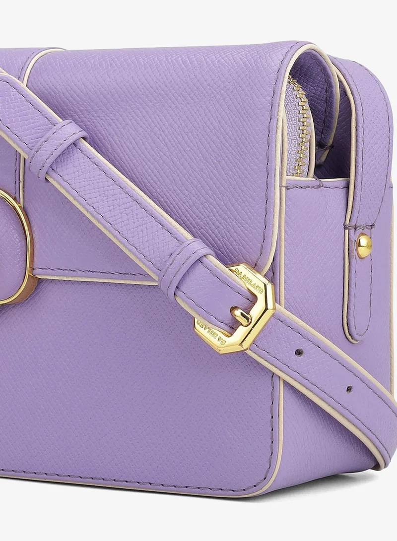 Da Milano Purple Haze Small Franzy Leather Sling - Purple Haze  | Best Price UAE
