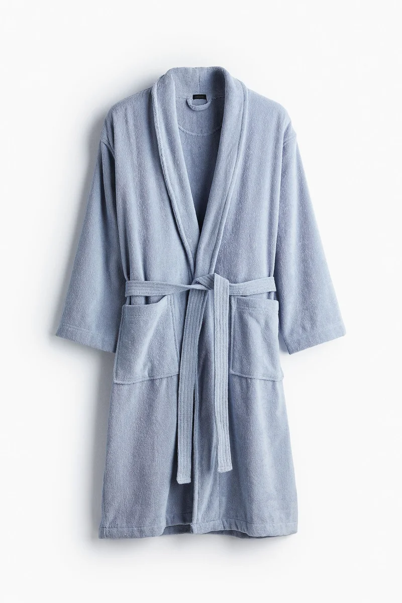 H&M Cotton terry dressing gown