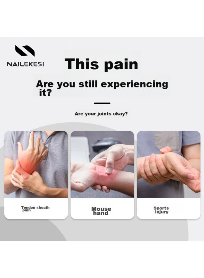 NAILEKESI N Nailekesi Sports Wristband For Men And Women, Tfcc Tendonitis Prevention, Anti-sprain, Badminton, Basketball, Fitness, Push-ups, Compression Support Brace - Image 5