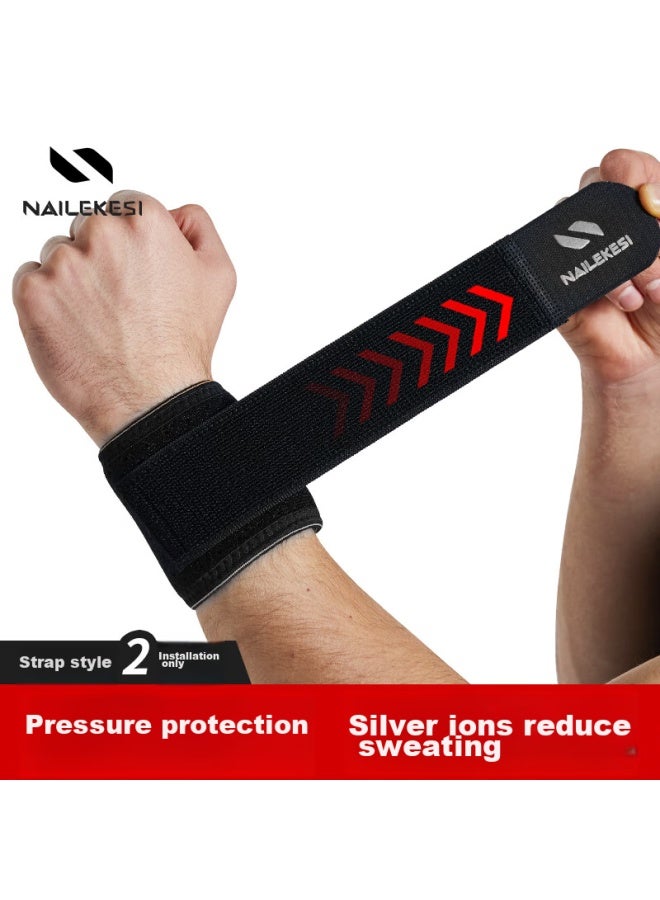 NAILEKESI N Nailekesi Sports Wristband For Men And Women, Tfcc Tendonitis Prevention, Anti-sprain, Badminton, Basketball, Fitness, Push-ups, Compression Support Brace - Image 1