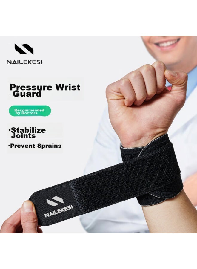 NAILEKESI N Nailekesi Sports Wristband For Men And Women, Tfcc Tendonitis Prevention, Anti-sprain, Badminton, Basketball, Fitness, Push-ups, Compression Support Brace - Image 2