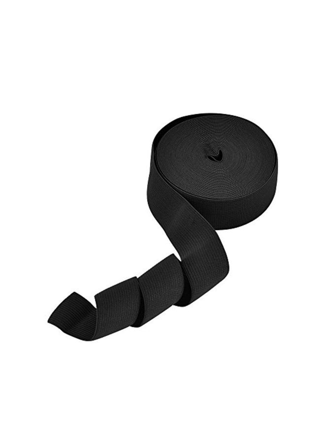 NIBEMINENT Multipurpose Elastic Spool Black 11yard - Image 3