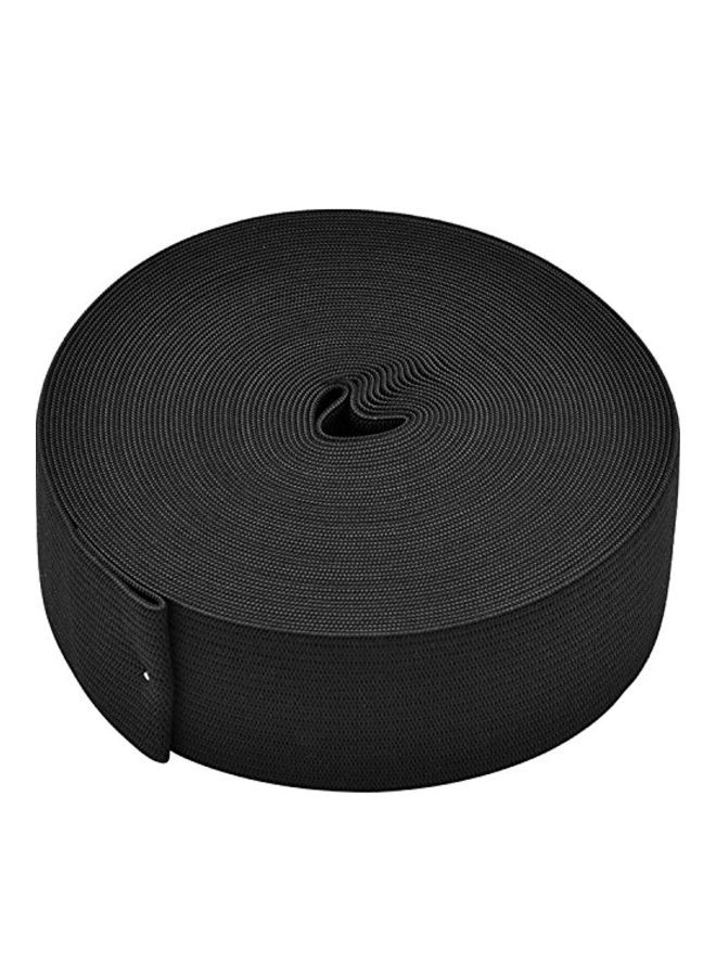 NIBEMINENT Multipurpose Elastic Spool Black 11yard - Image 1