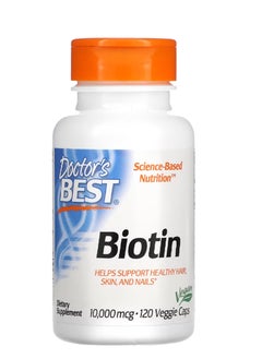 Doctor's Best DB BIOTIN 10'000mcg 120 VEGGIE CAPS 
