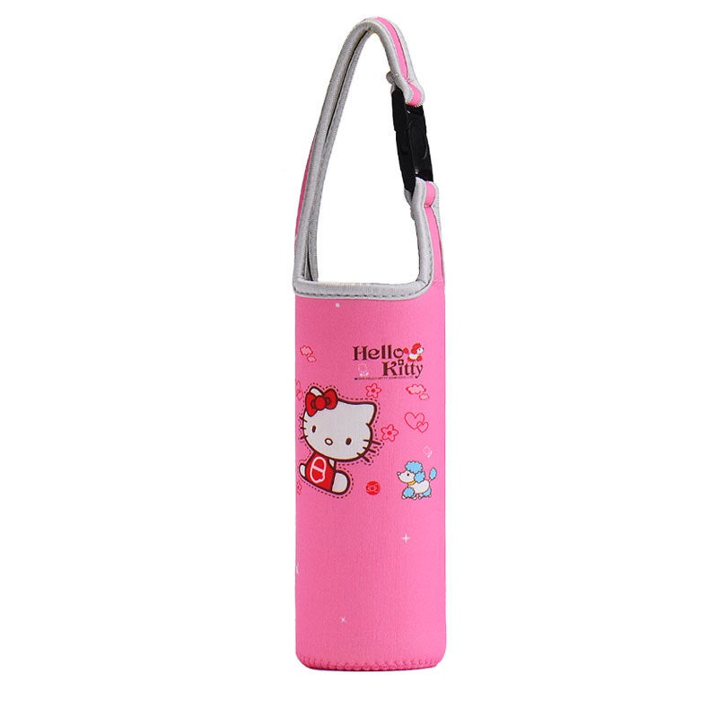 Insulated Cartoon Cup Sleeve Neoprene Simple Design KT Puppy 