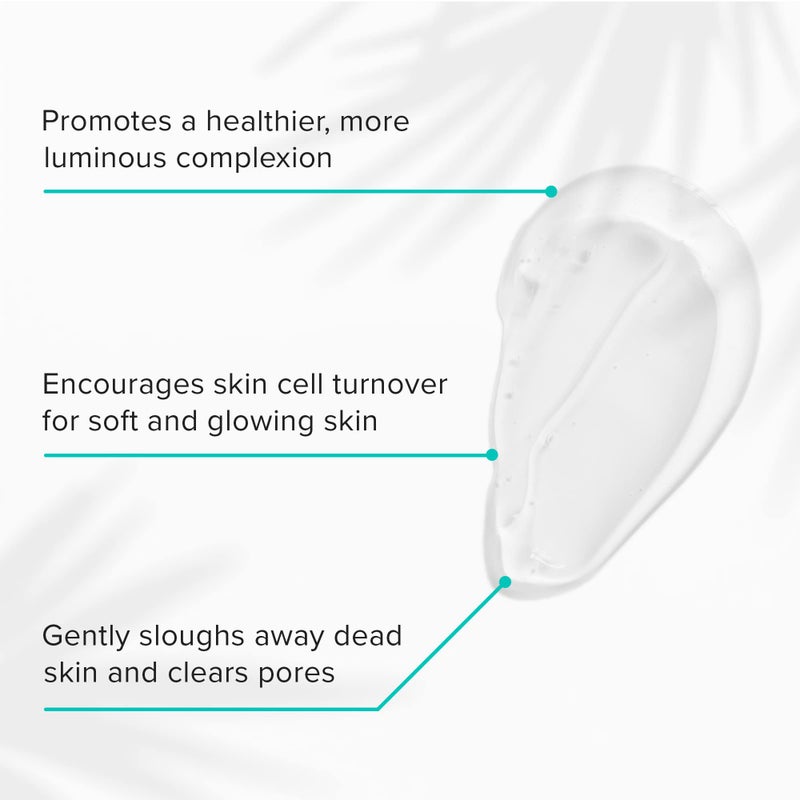 ClarityRx Cleanse As Needed 10% Glycolic Acid Exfoliating Face Wash, Natural Plant-Based Brightening Facial Cleanser for Smooth, Glowing Skin (4 fl oz) - Image 3