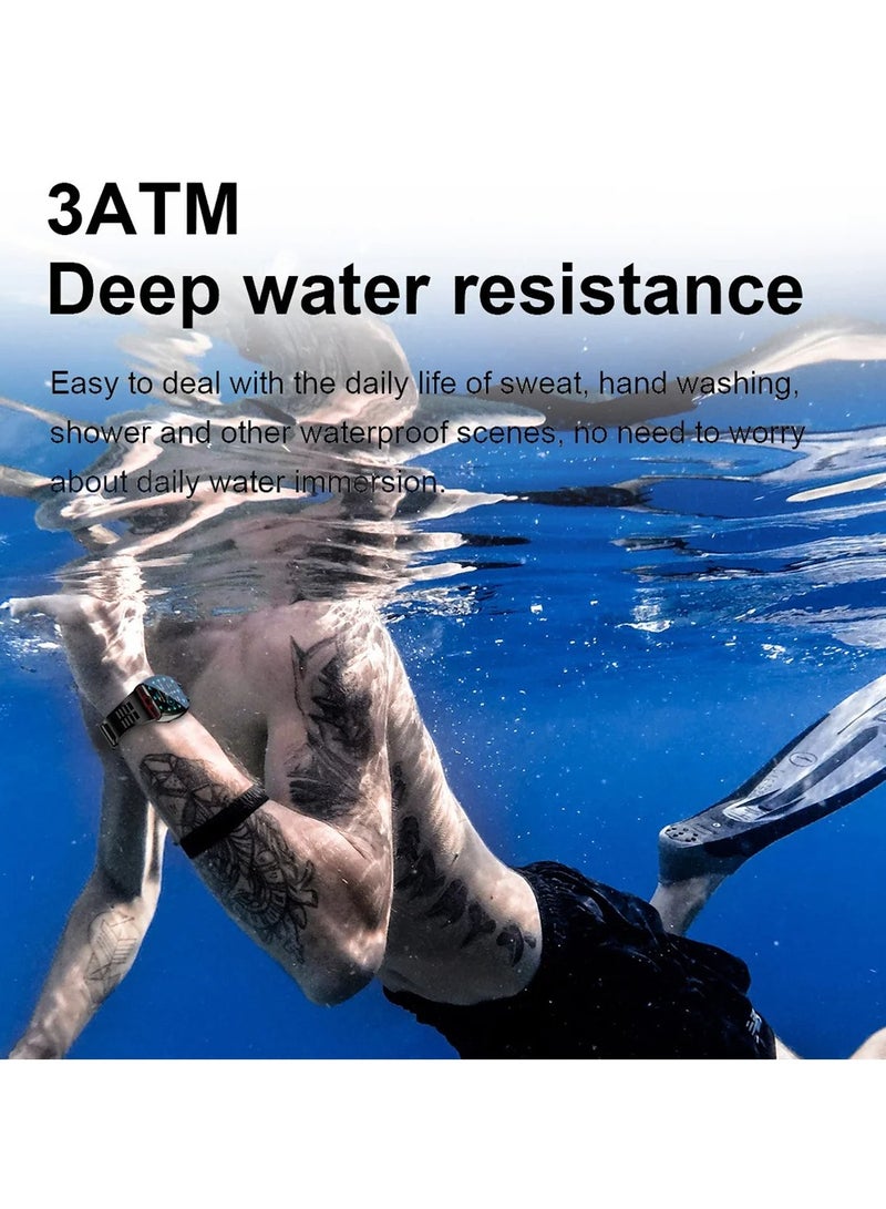 AROAQ 2022 Hot Luminous Personalized Fashion Trend Cool Men's Multi-Function Timing Waterproof Bluetooth Call - Image 3