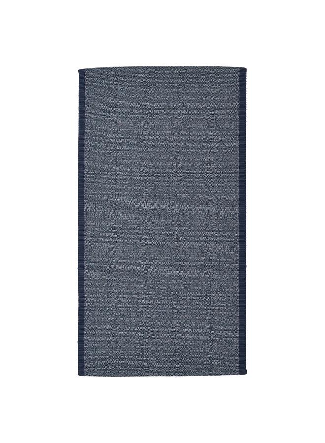 Zaboon Rug, flatwoven, blue, 80x150 cm - Image 1