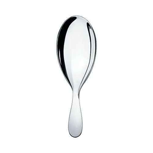 Alessi "eatit" Risotto Serving Spoon in 18/10 Stainless Steel Mirror Polished, Silver - Image 1