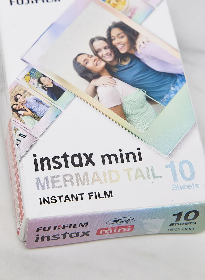 FUJIFILM Mini Film Mermaid Tail 10 Sheet