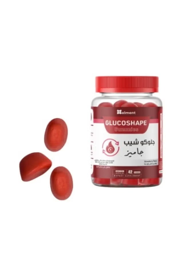 Element GlucoShape Glucomannan Gummies 42 Pieces Strawberry flavour - Image 2