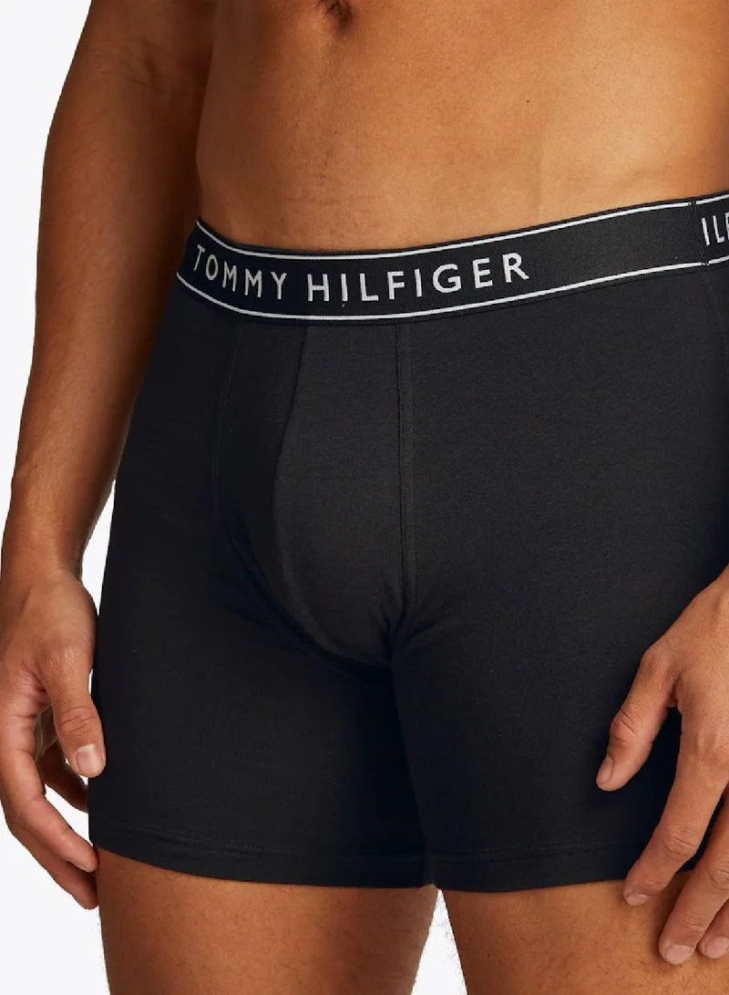 TOMMY HILFIGER 3-Pack Logo Waistband Boxer Briefs