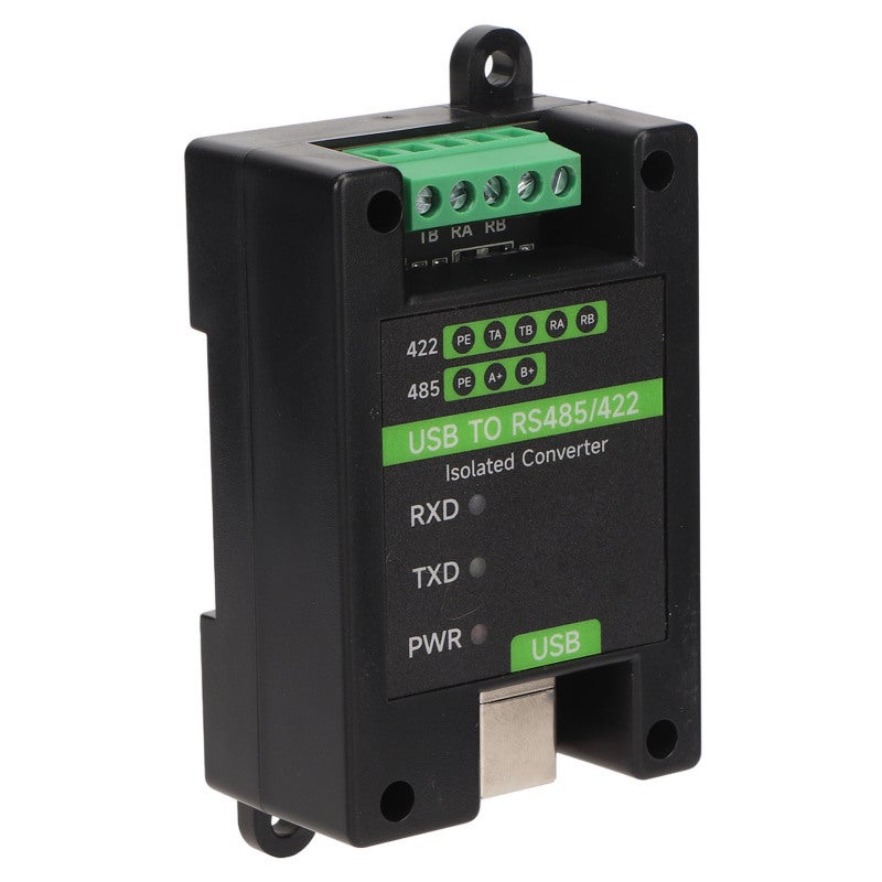 ويف شير محول صناعي معزول من USB إلى RS485 مع حماية من surges بقوة 600 واط - عزل ESD بجهد 15KV محول USB إلى RS422 مع عزل الإشارة لأنظمة التحكم الصناعية - Image 4